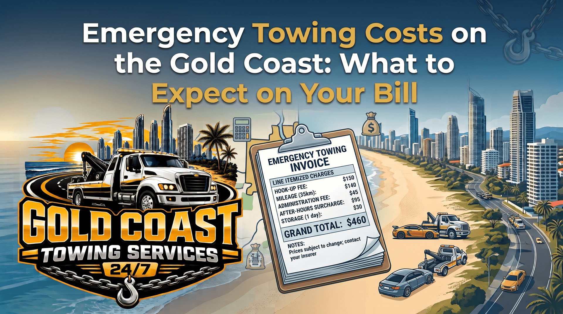 Emergency Towing Costs on the Gold Coast: What to Expect on Your Bill