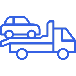 Low Vehicle Towing Icon